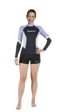 SHORTY RASH GUARD UPF BLOCK +80 SHE DIVES MARESS